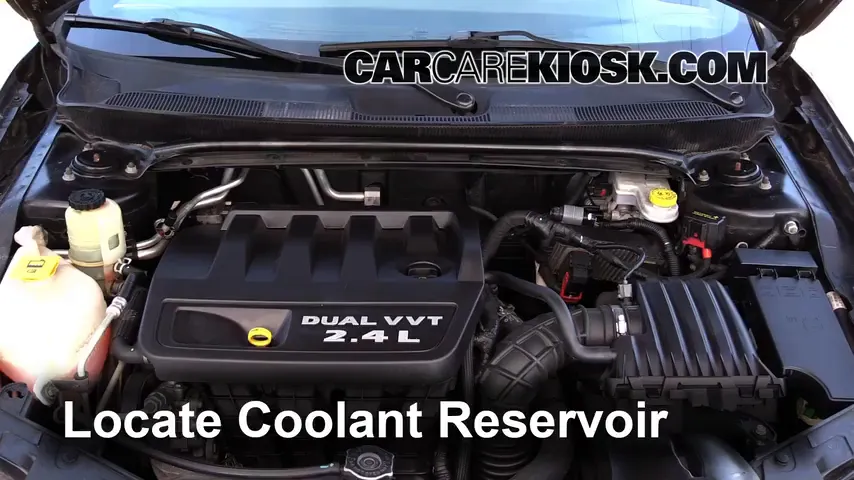 2011 Chrysler 200 Touring 2.4L 4 Cyl. Convertible (2 Door) Coolant (Antifreeze)